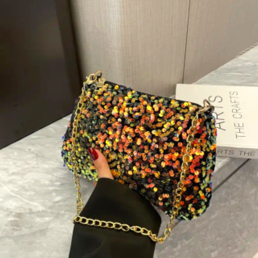 New Sequin Handbag
